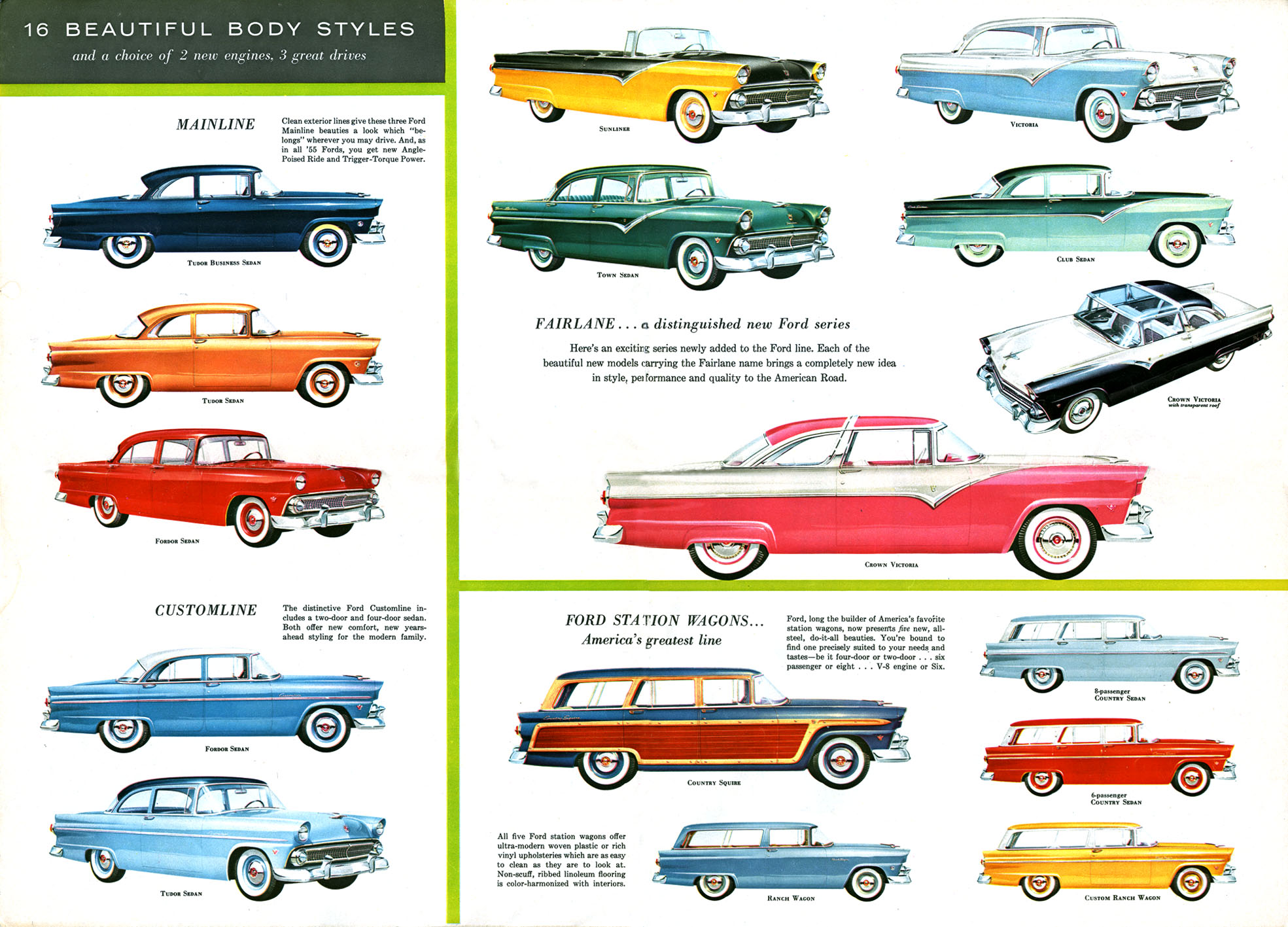 1955 Ford Foldout Page 3